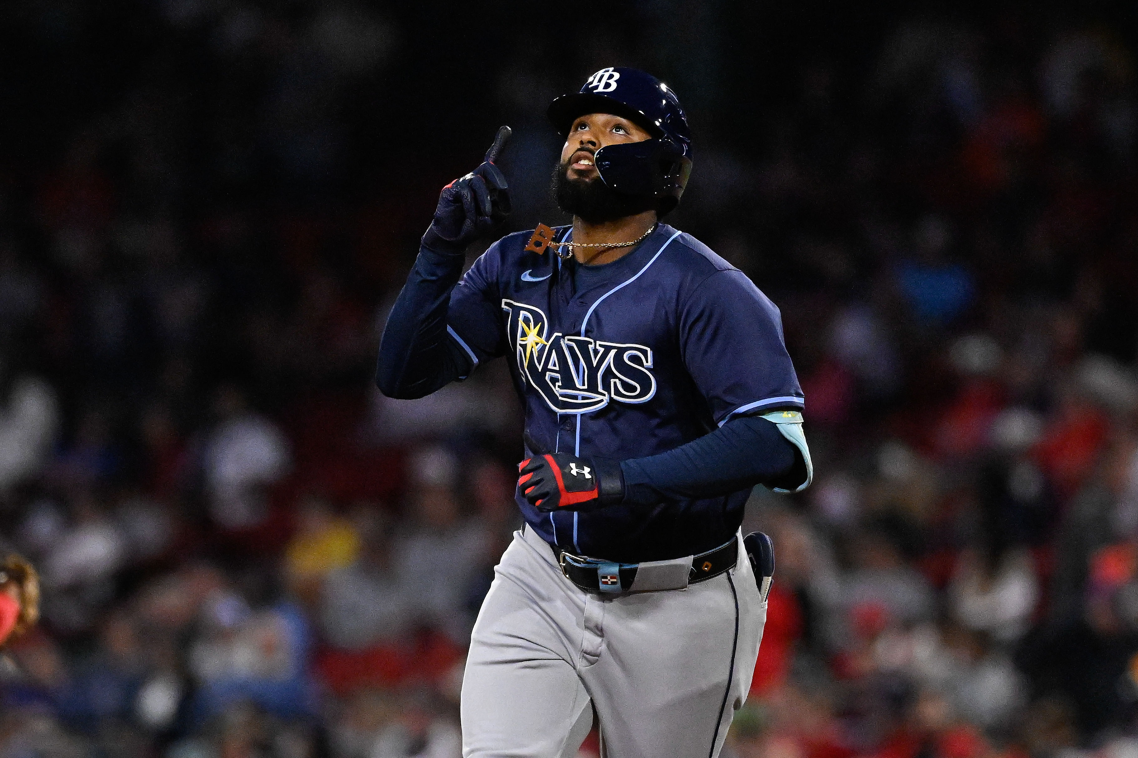 Junior Caminero could send one deep into the seats tonight (Credits: IMAGN)